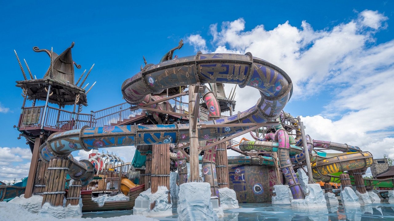 Neue Wasserrutsche Svalgurok im Europa-Park in Rust