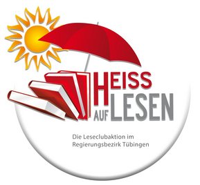 HEISS AUF LESEN - Logo mit Regierungsbezirk Tübingen