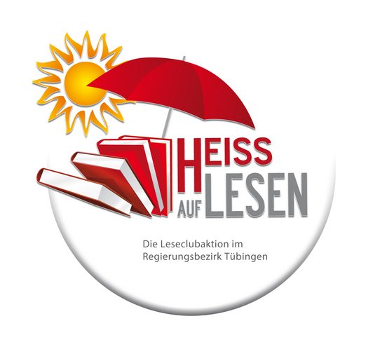 HEISS AUF LESEN - Logo mit Regierungsbezirk Tübingen