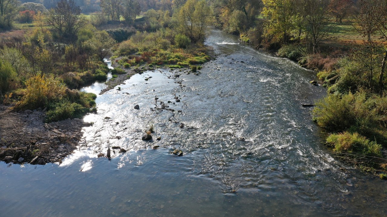 Blick auf den Neckar bei Börstingen