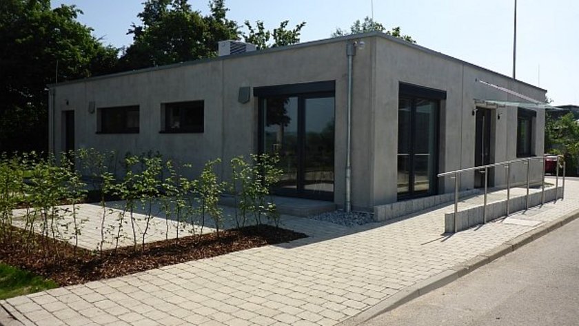 Betriebshof Kiebingen Sozialbebäude