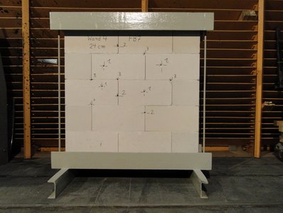 Mauern mit Einschusslöchern