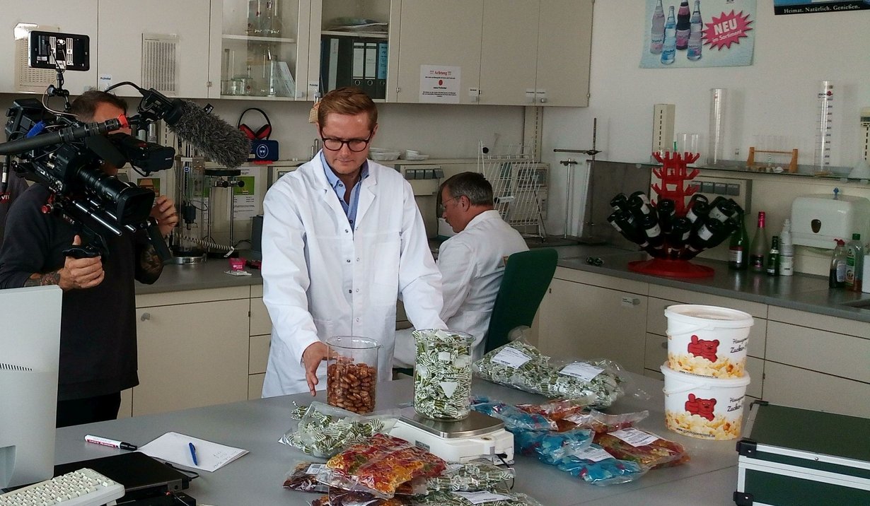 Kontrolle der Füllmengen