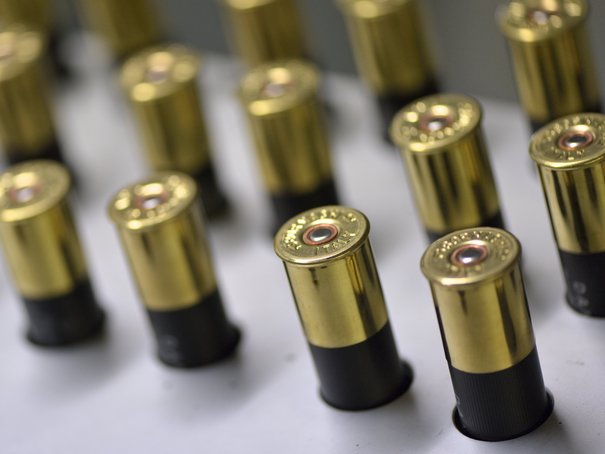 Munition - in Reihen geordnet