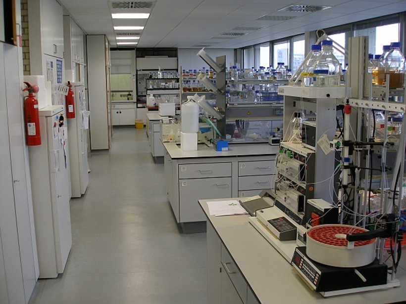 Blick in ein Forschungslabor