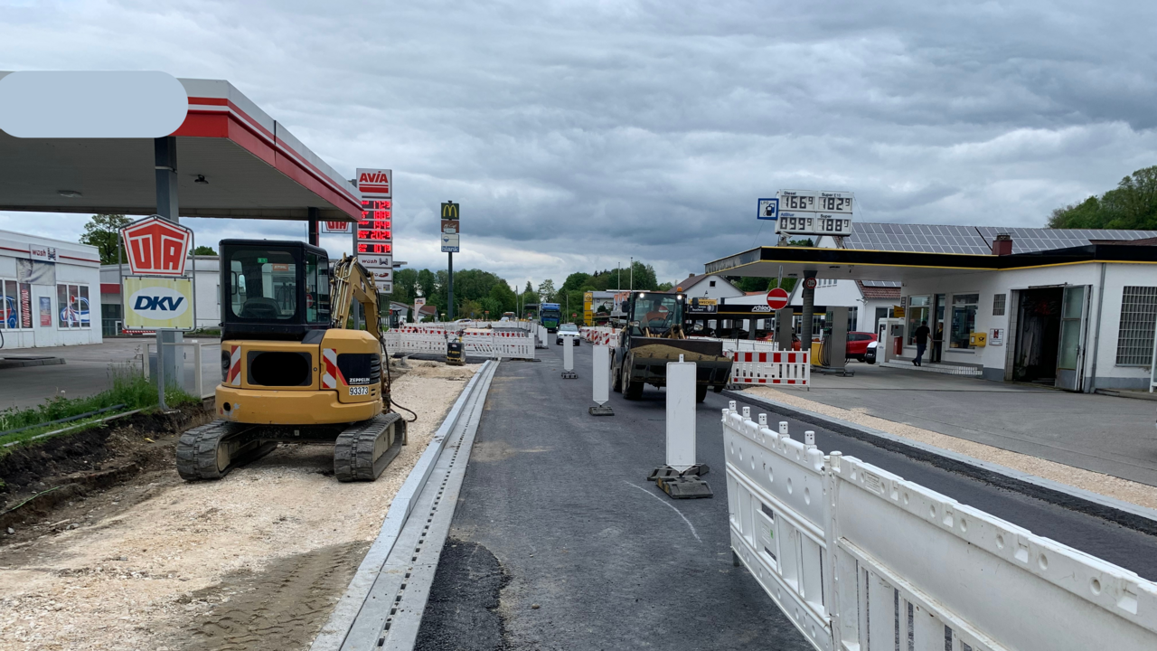 Ortsdurchfahrt von Riedlingen im Zuge der B 311