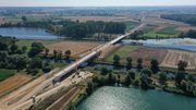 Juli 2022: Bauwerk 2 und 3 über die Donau und den Donaukanal