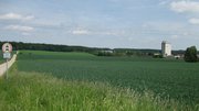 Verlauf der Trasse westlich von Beimerstetten Ein Feld