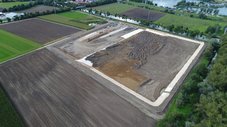 Einbau und Profilierung der Beckensohle