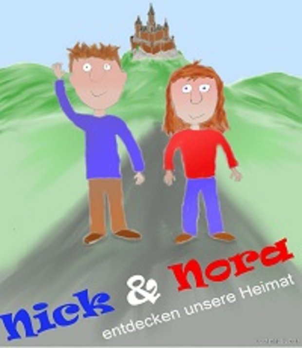 „Nick & Nora entdecken unsere Heimat“ - Medienrallye - Logo KLEIN