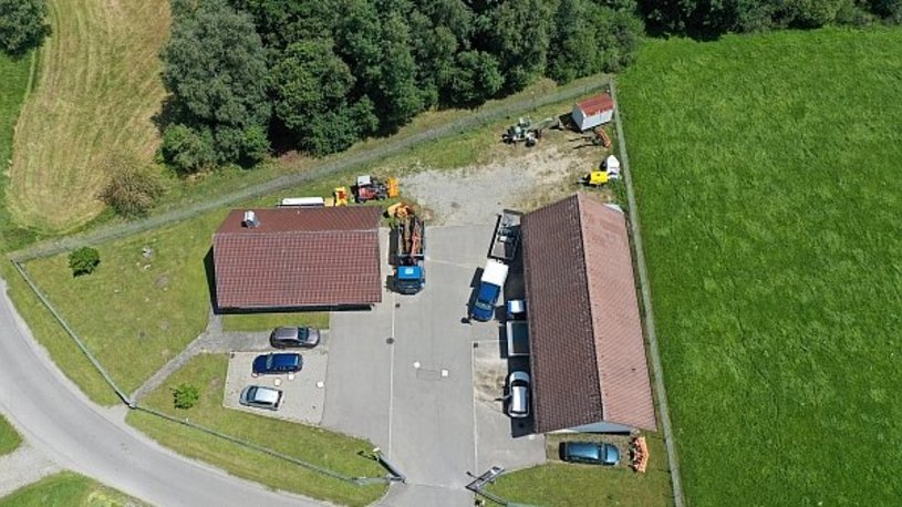 Bild zeigt Betriebshof Urlau Gebäude