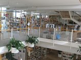 Stadtbücherei Tettnang Stadtbücherei Tettnang - Sicht über die Geschosse