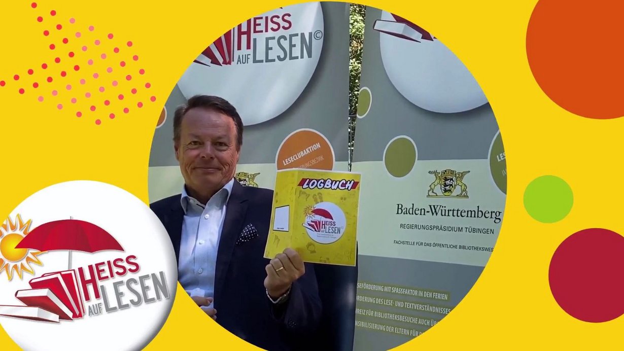 HEISS AUF LESEN 2020 mit Herrn Regierungspräsident Klaus Tappeser