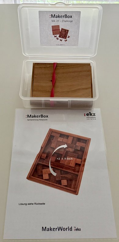 Vol. 21 – Challenge: Holzpuzzle
