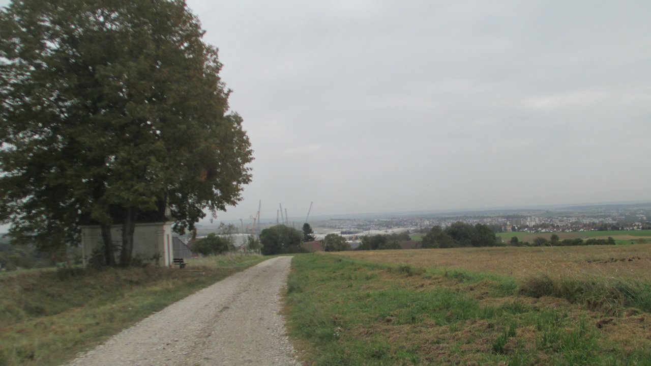 Blick auf den bestehenden Weg zwischen Ehingen und Altsteußlingen