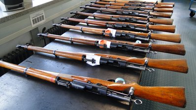 Waffenprüfung im Beschussamt