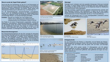 Infotafel Polder