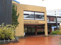 Eingang in die Stadtbücherei Albstadt - Hauptstelle Ebingen