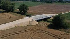 Juli 2022: Bauwerk 7, die Brücke über die Westernach ist fertiggestellt