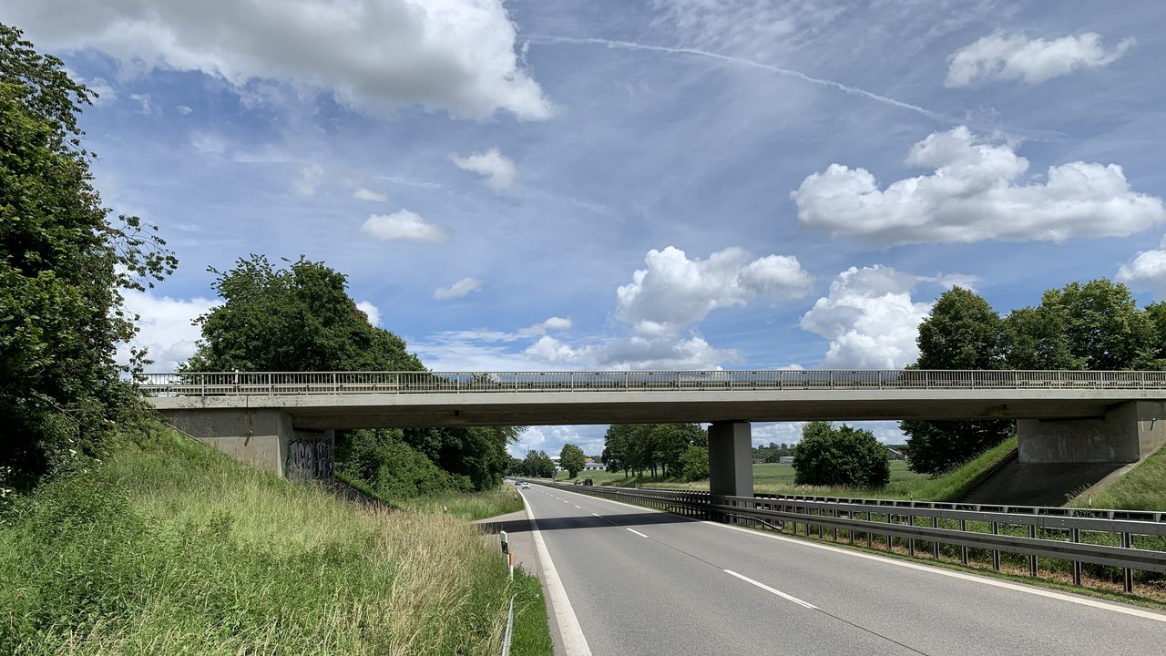 Überführung der L 266 bei Maselheim-Äpfingen