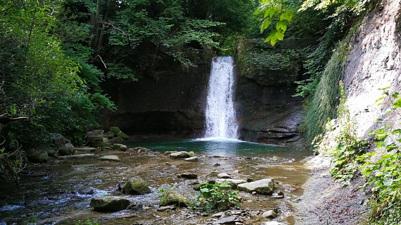Wasserfall an der Eyach