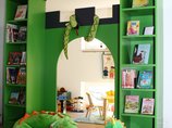 Bücherei im Forum Bodelshausen - Spielecke Bilderbuchburg mit Spielecke in der Bücherei im Forum Bodelshausen