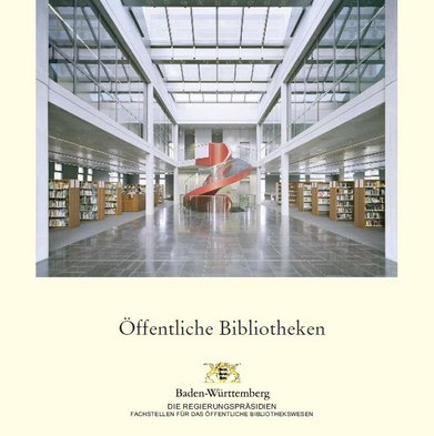 Broschüre "Öffentliche Bibliotheken Ba.-Wü." 22. Ausgabe, 2014