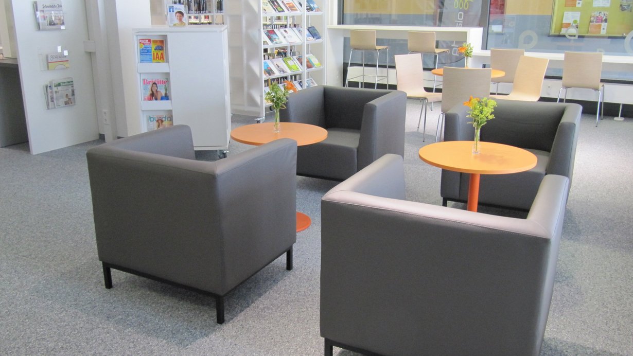 Stadtbücherei Mengen - Lesecafé