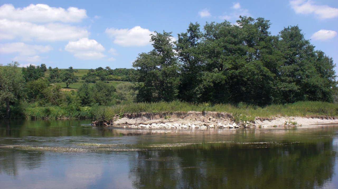 Uferabbruch Donau