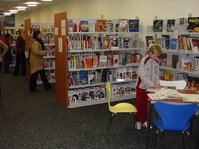 Innenbereich der Mediothek Deggenhausertal