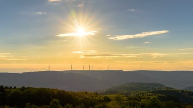 Windkraftanlagen im Schwarzwald