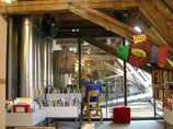 Stadtbücherei in der Zehntscheuer / Bürgerhaus Münsingen - innen Stadtbücherei in der Zehntscheuer / Bürgerhaus Münsingen - innen
