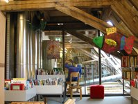 Stadtbücherei in der Zehntscheuer / Bürgerhaus Münsingen - innen