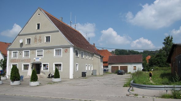 Eberhardzell, Gasthaus vor der Sanierung