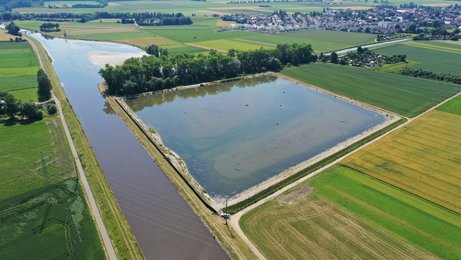 Polder von oben