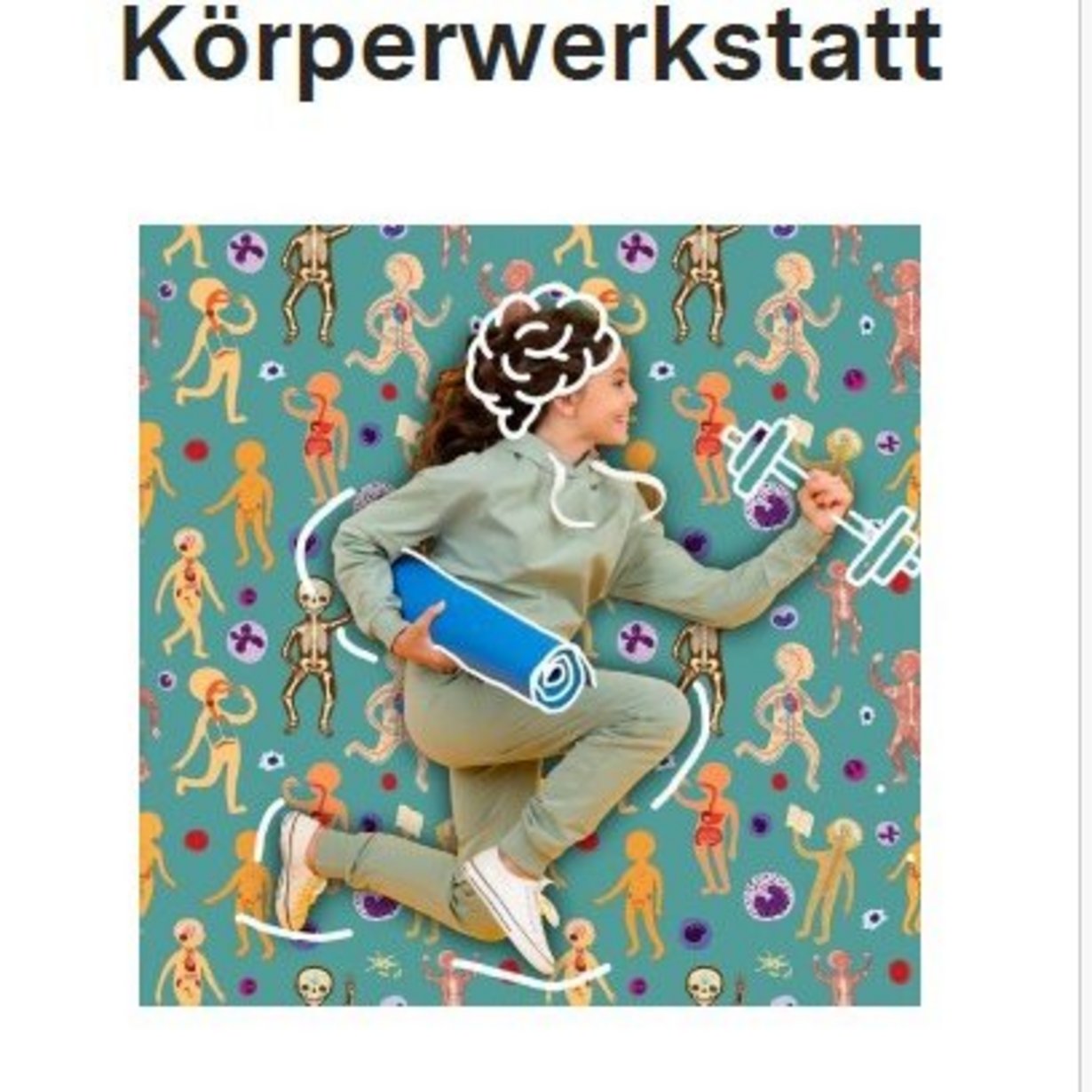 Lernbuffet "Körperwerkstatt" - Flyer