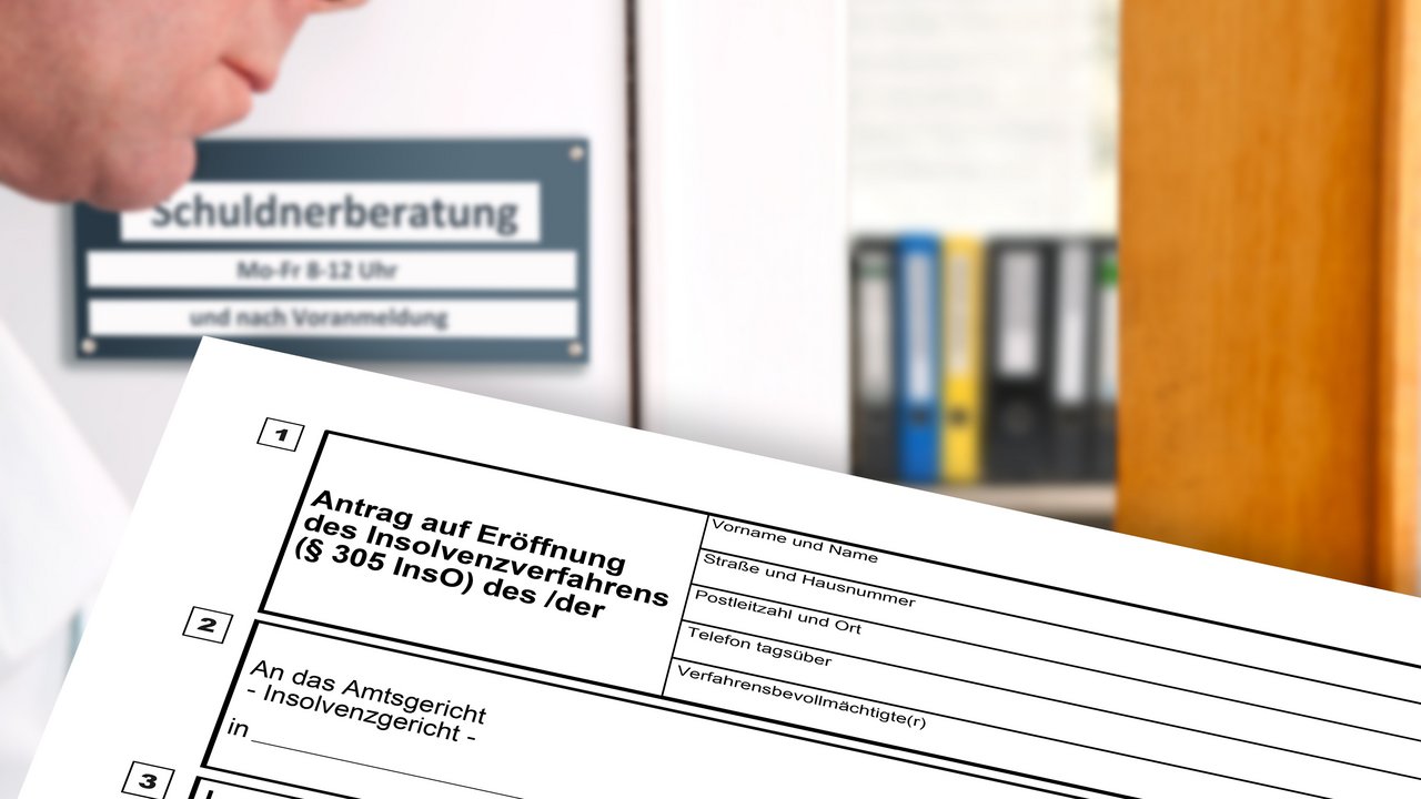 Antrag auf ein Insolvenzverfahren